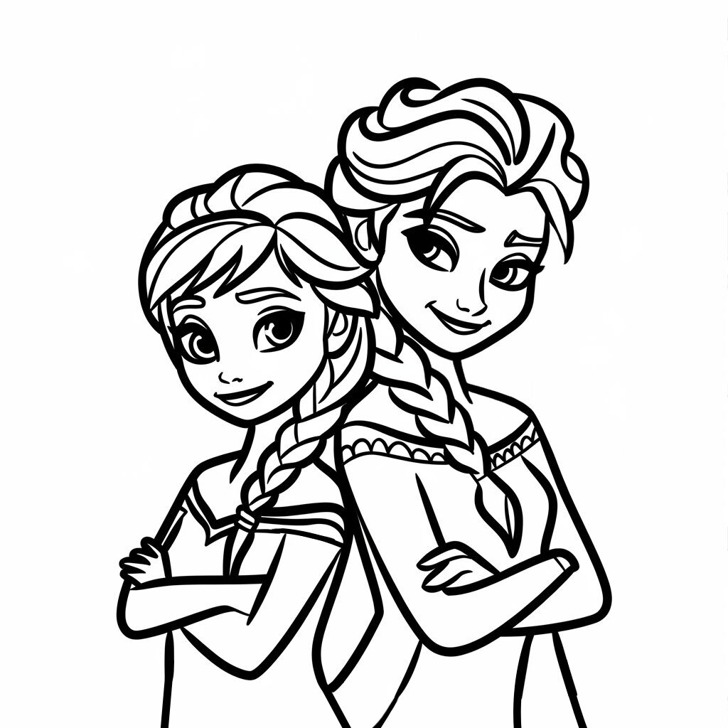 elsa ausmalbild zum ausdrucken