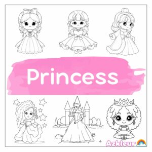 Prinzessin Ausmalbilder