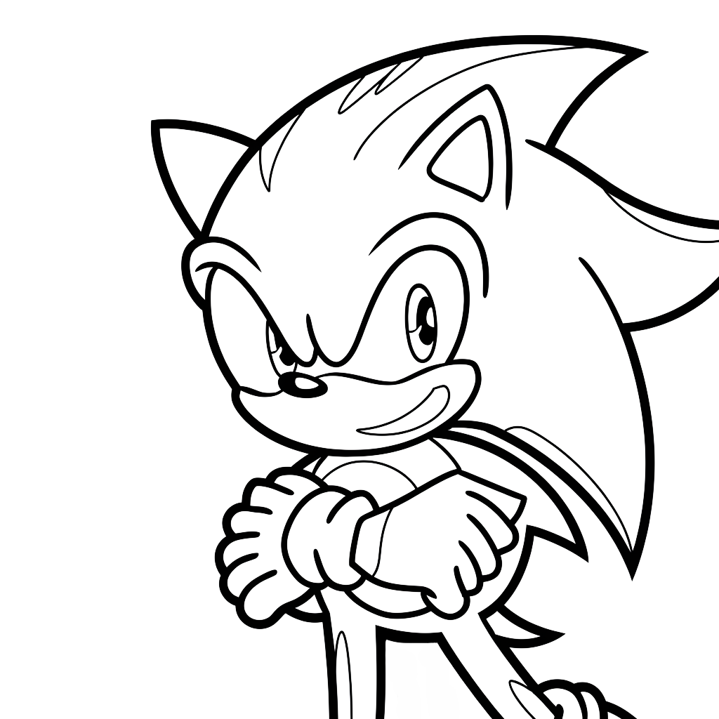 sonic ausmalbilder tails