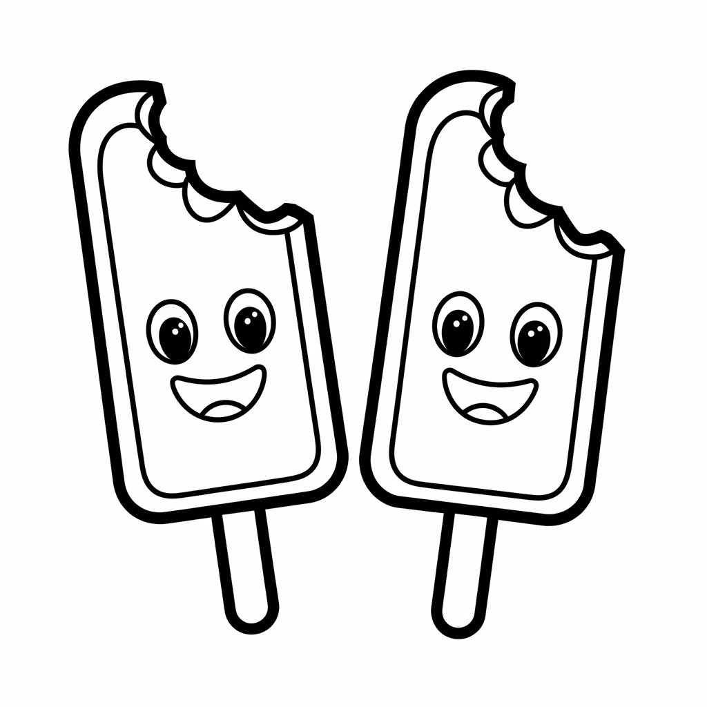 ausdrucken ausmalbilder eis