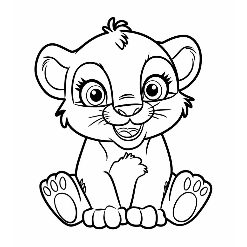 löwen ausmalbilder