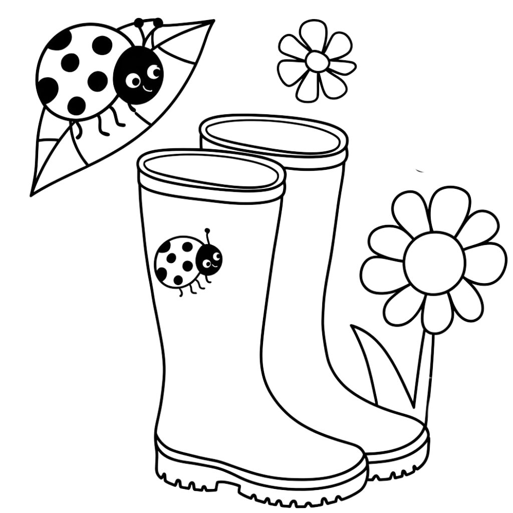 gratis malvorlagen frühling