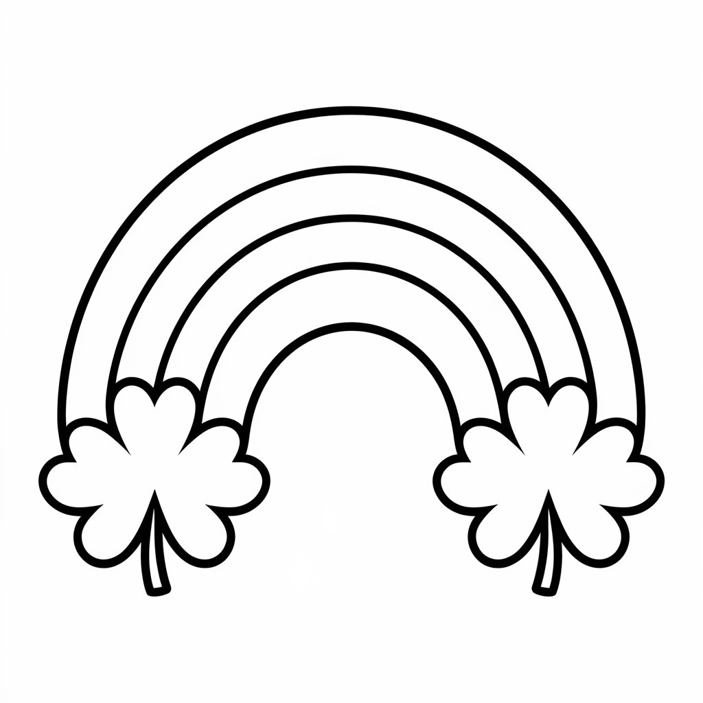 ausmalbild einhorn mit regenbogen