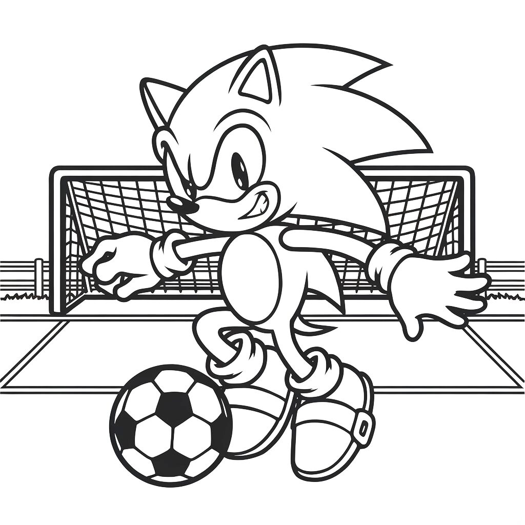 ausmalbilder sonic shadow