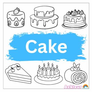 Ausmalbilder Kuchen