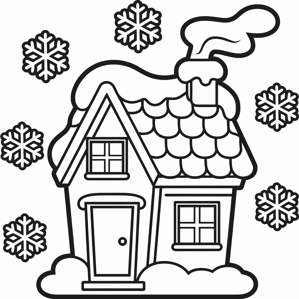 ausmalbilder winter zum ausdrucken