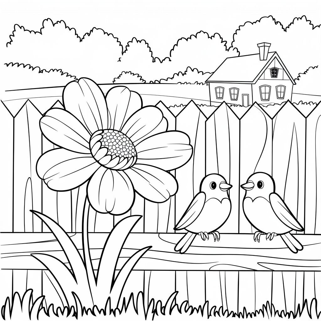 frühling malvorlagen