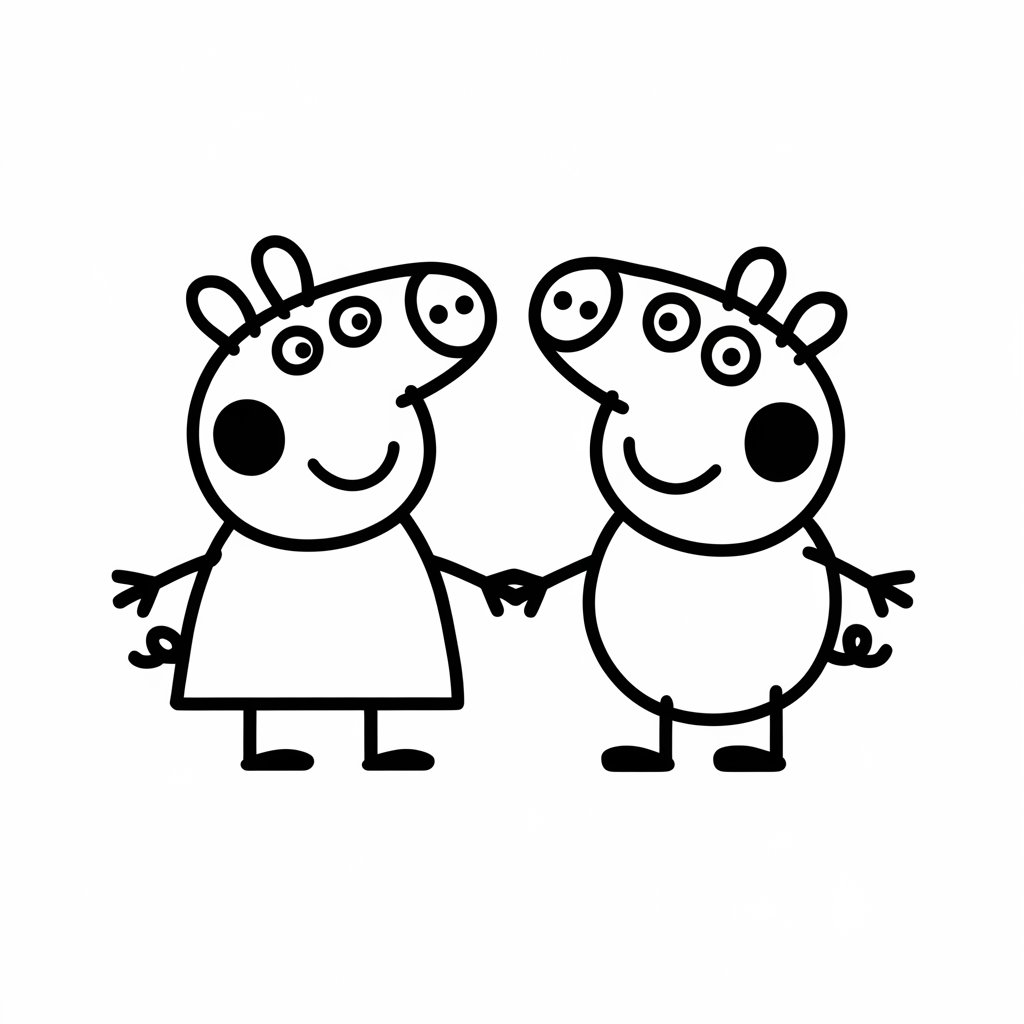 ausmalbild peppa pig pfütze