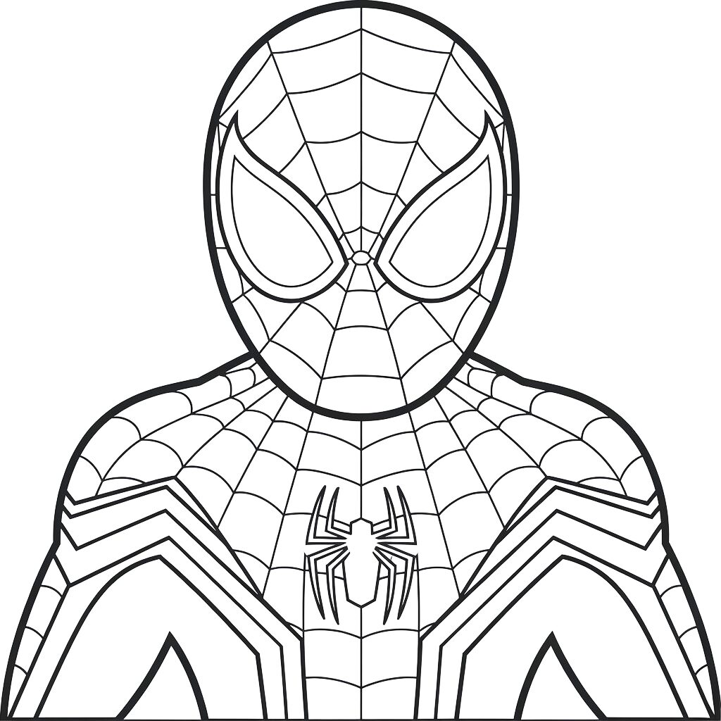 ausmalbilder spiderman zum ausdrucken