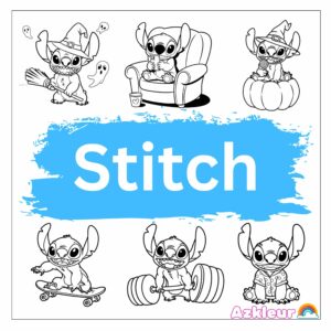 Stich Ausmalbilder