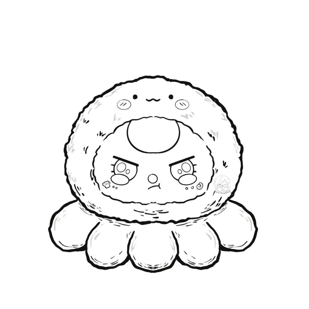 Baby Three als Tier verkleidet herunterladen