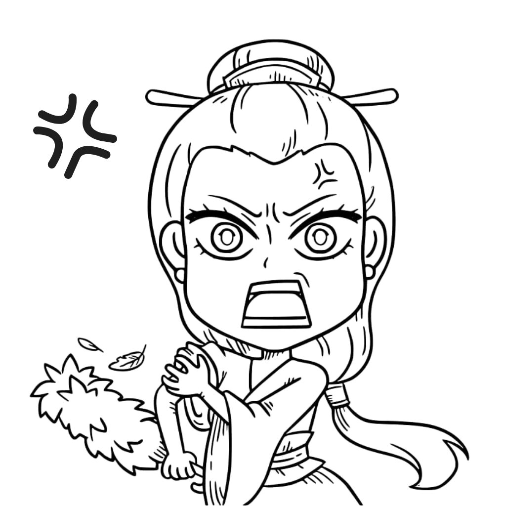 Ne Zha Film Ausmalbild als PDF herunterladen