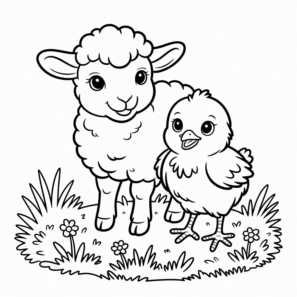 Gratis Malvorlagen Ostern & Frühlingsspaß