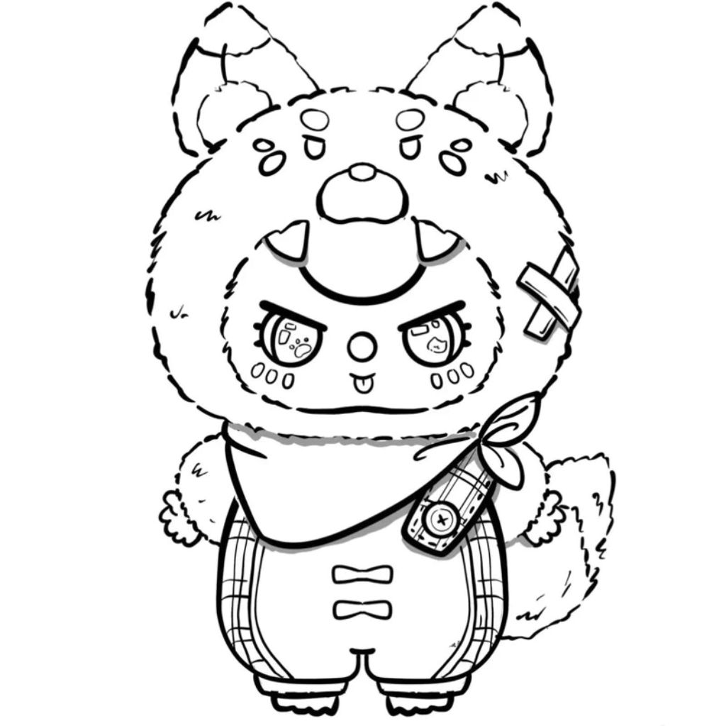 Kostenlose Baby Three Druckvorlagen