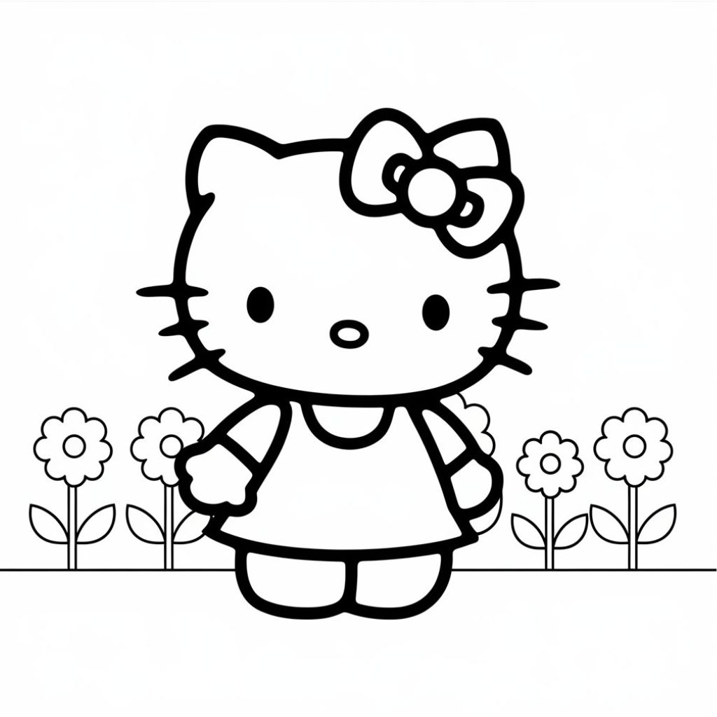 ausmalbilder garten zum ausdrucken