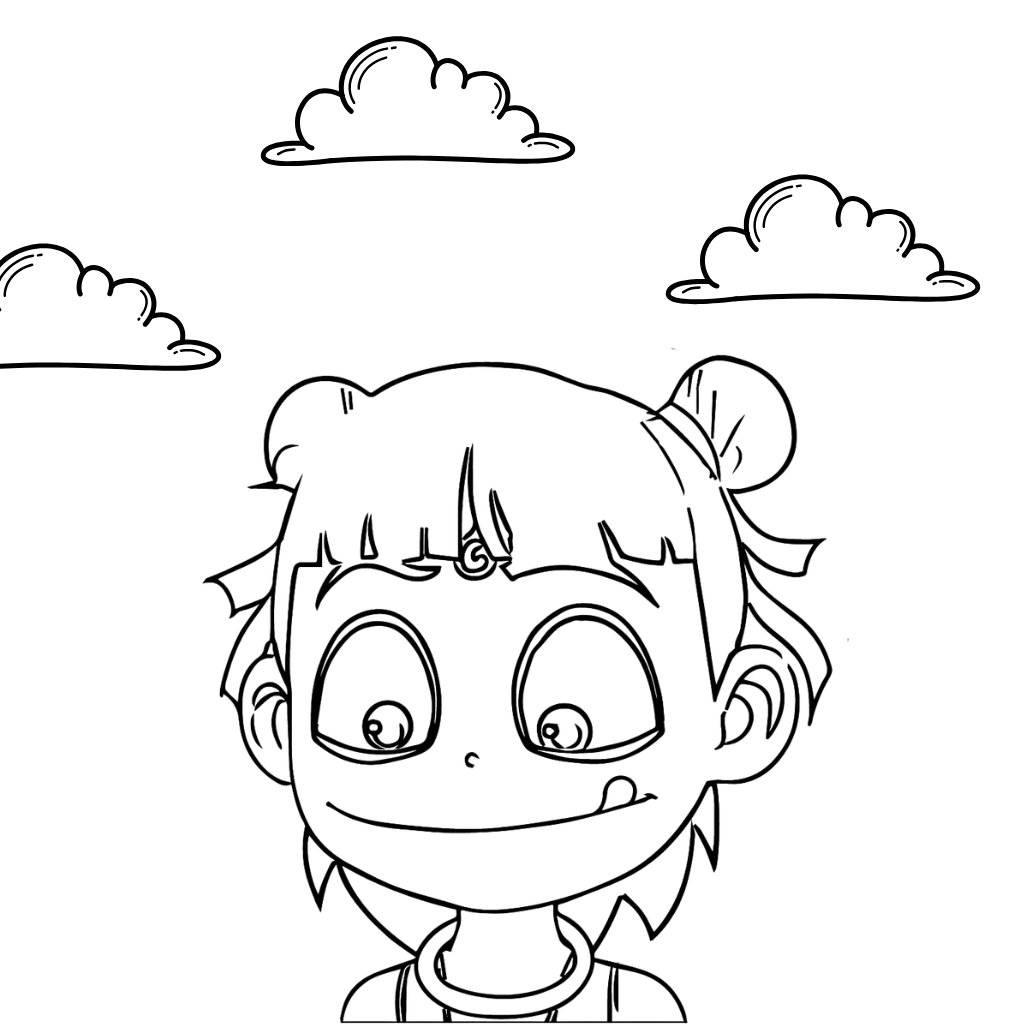 Ne Zha ausmalen mit kostenloser PDF-Datei