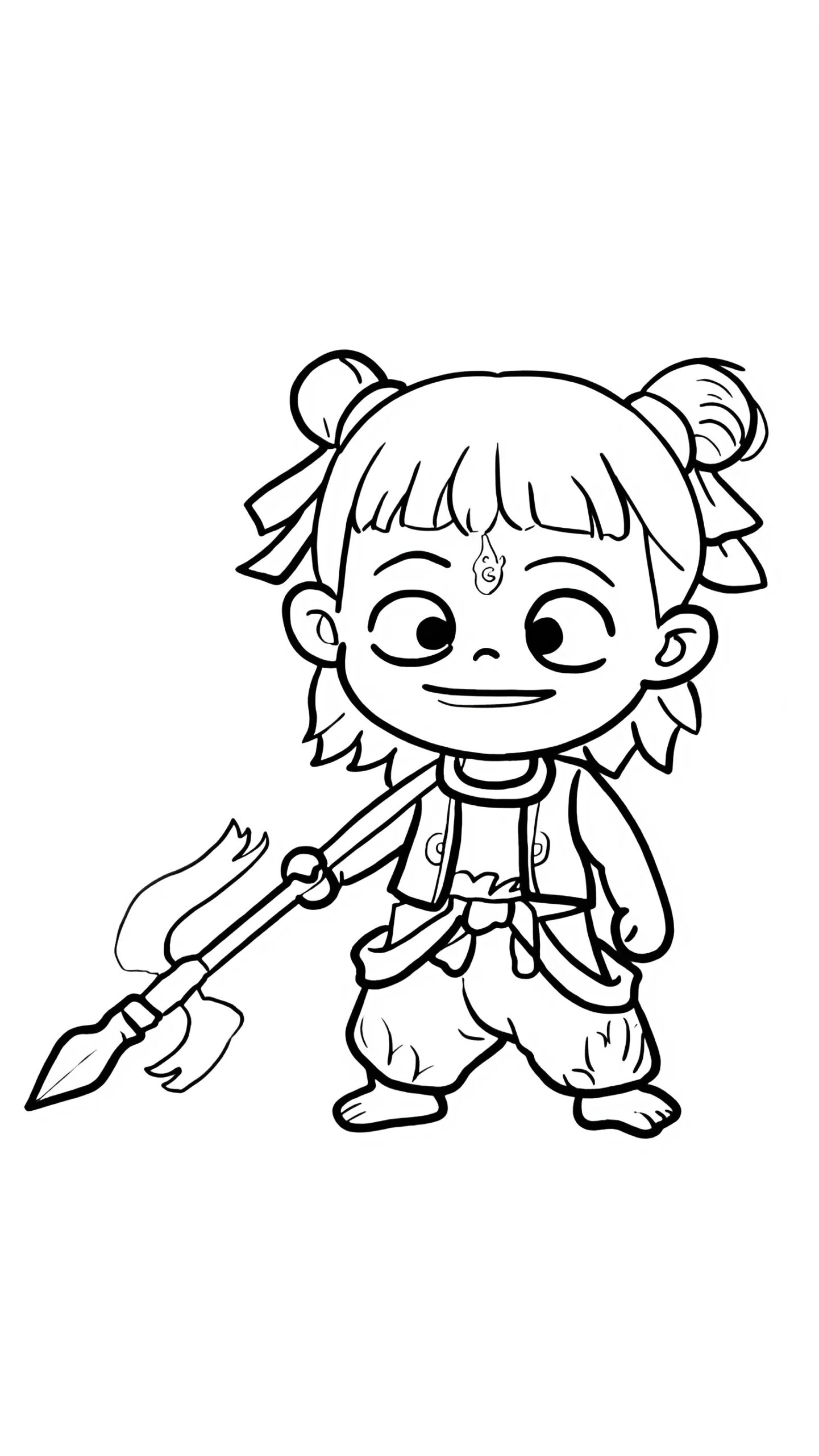 Ne Zha Malvorlagen zufällig und kostenlos herunterladen