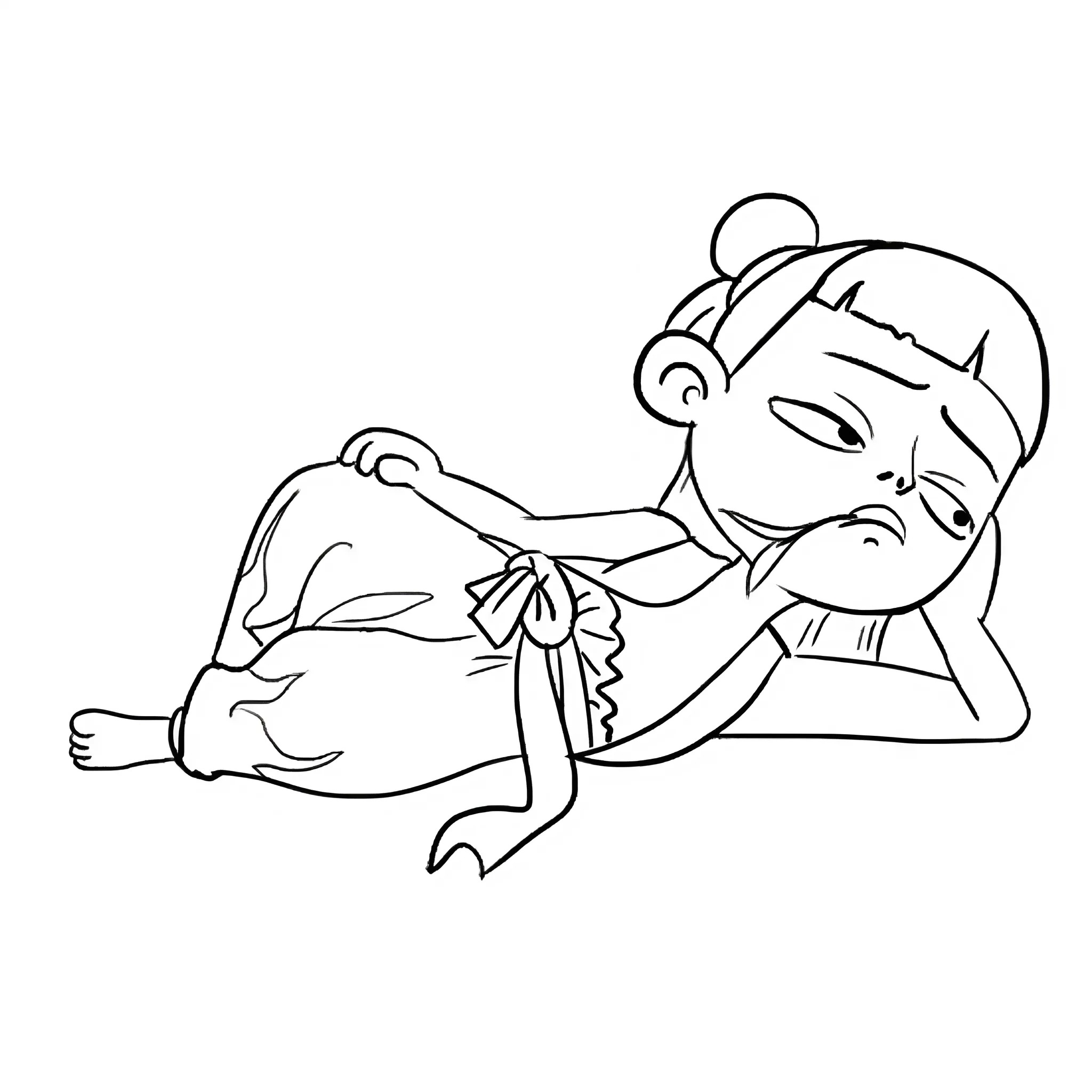 Ne Zha Malvorlagen kostenlos herunterladen