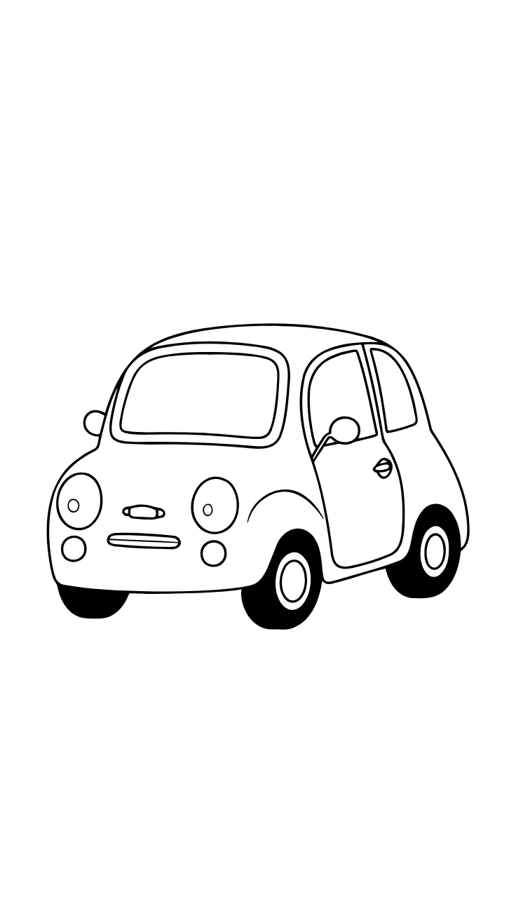 Oldtimer Ausmalbilder