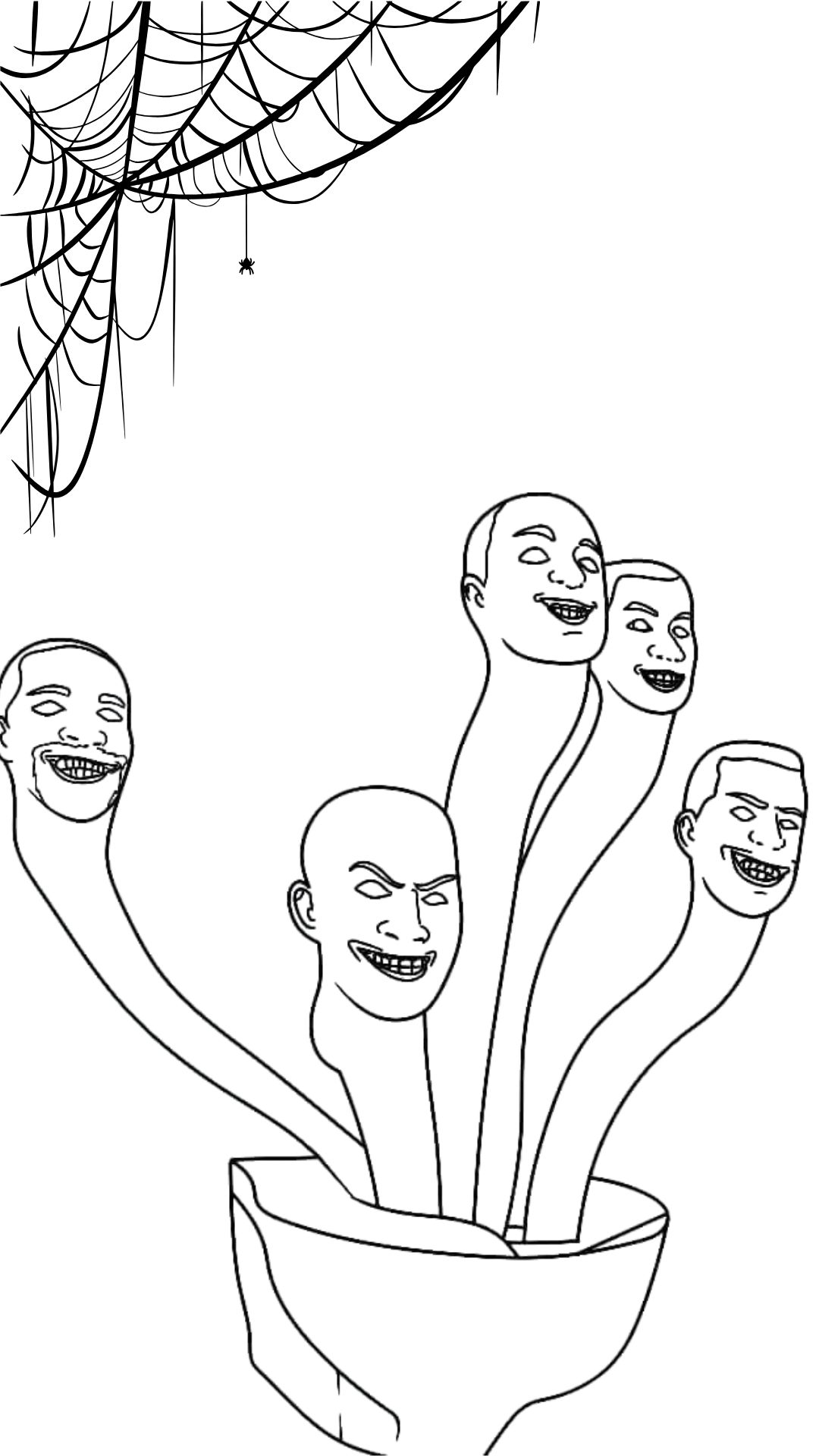 skibidi toilet ausmalbild kostenlos