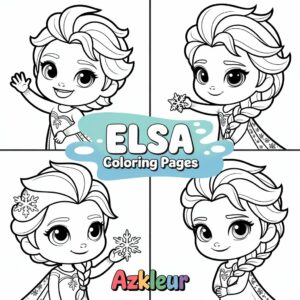Elsa Ausmalbilder