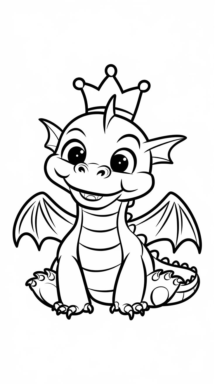 drachen ausmalbilder kostenlos