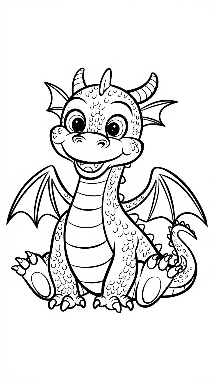 drache ausmalbilder kostenlos