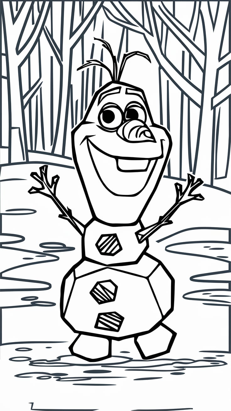 ausmalbilder frozen 2