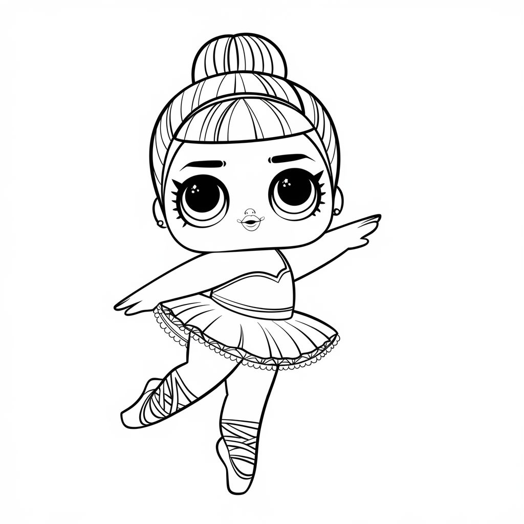 ausmalbilder lol surprise