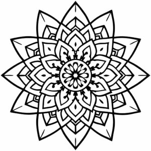 mandala ausmalbilder weihnachten