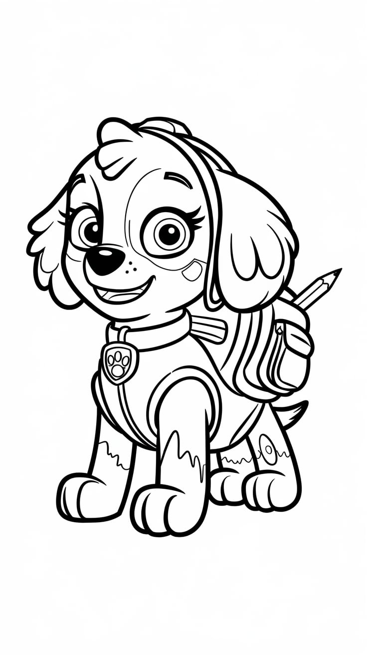 ausmalbilder paw patrol zum ausdrucken