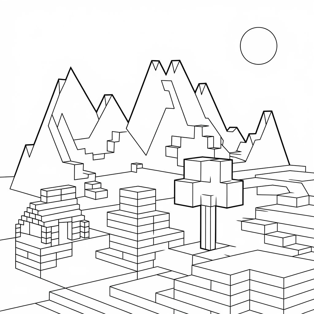 minecraft ausmalbilder zombie