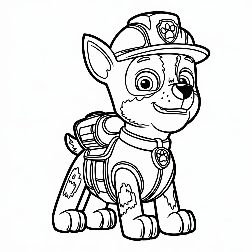 paw patrol ausmalbilder alle hunde