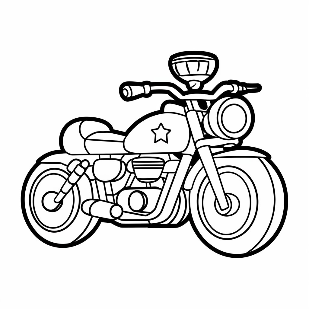 polizei ausmalbilder einfach