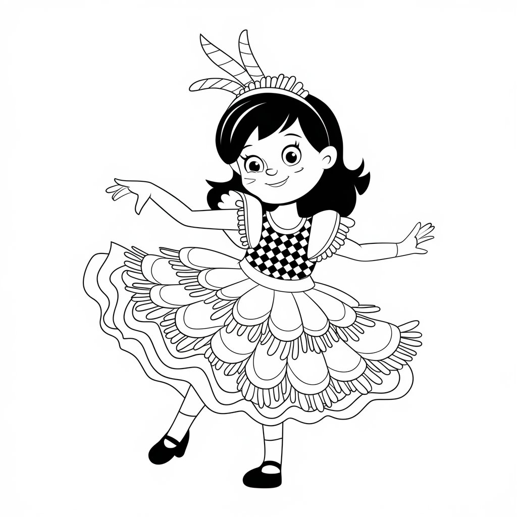 ausmalbilder karneval kostenlos ausdrucken