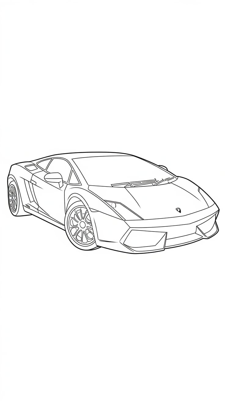 lamborghini ausmalbilder zum ausdrucken
