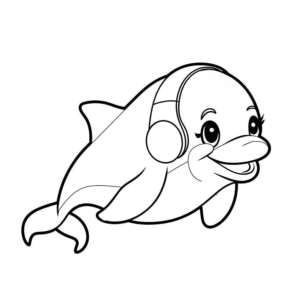 delfine ausmalbilder