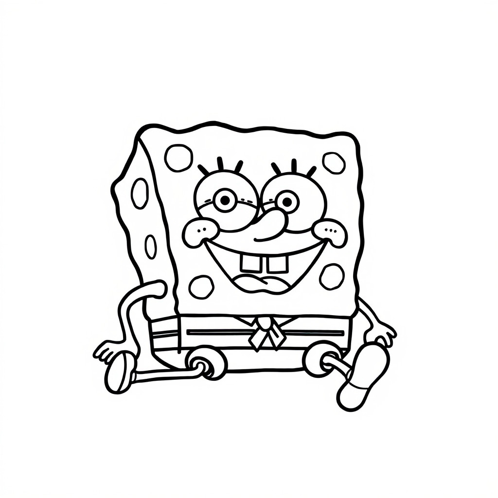 ausmalbilder spongebob krosse krabbe