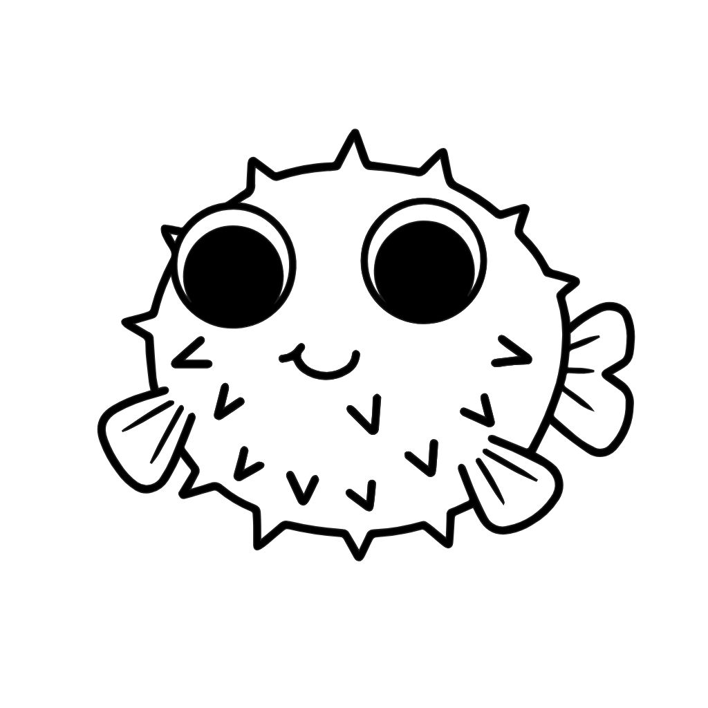 ausmalbild fische kostenlos