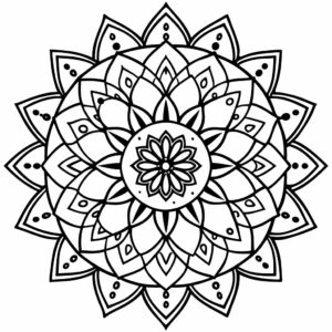 ausmalbilder mandala zum ausdrucken