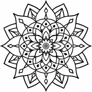 ausmalbilder tiere mandala