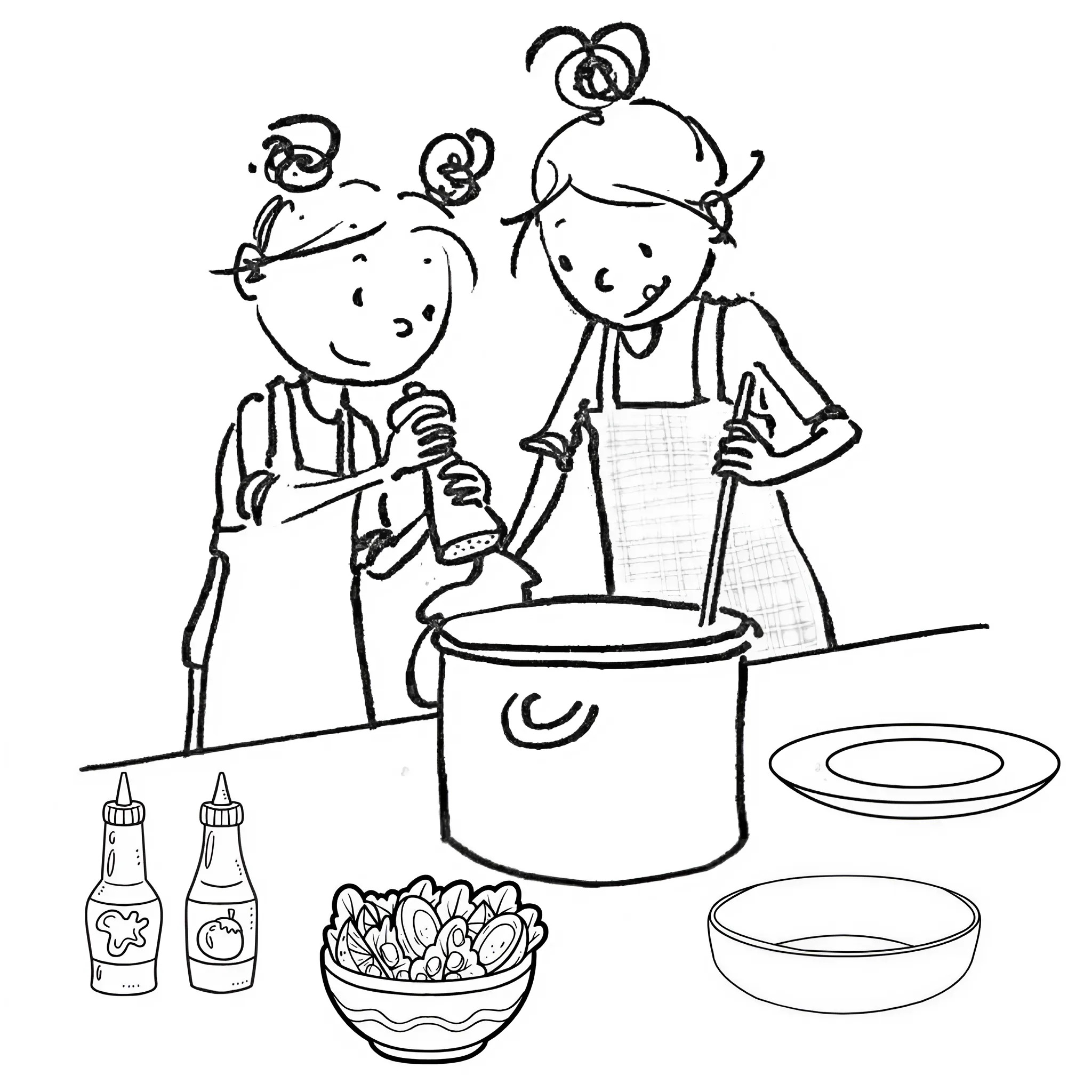 Zoete Zusjes zum Herunterladen und Drucken