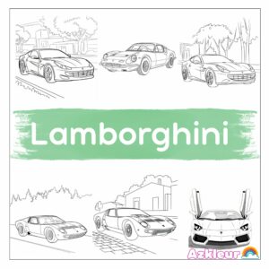 Lamborghini Ausmalbilder
