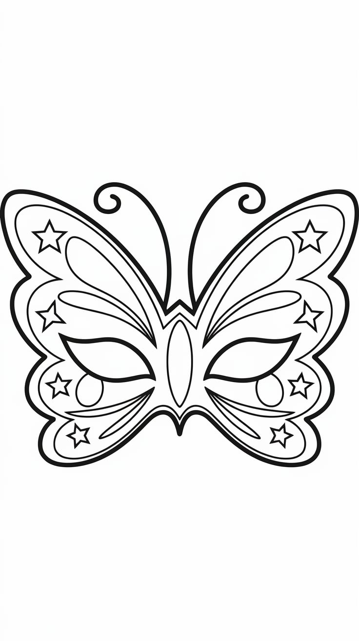 ausmalbilder für karneval