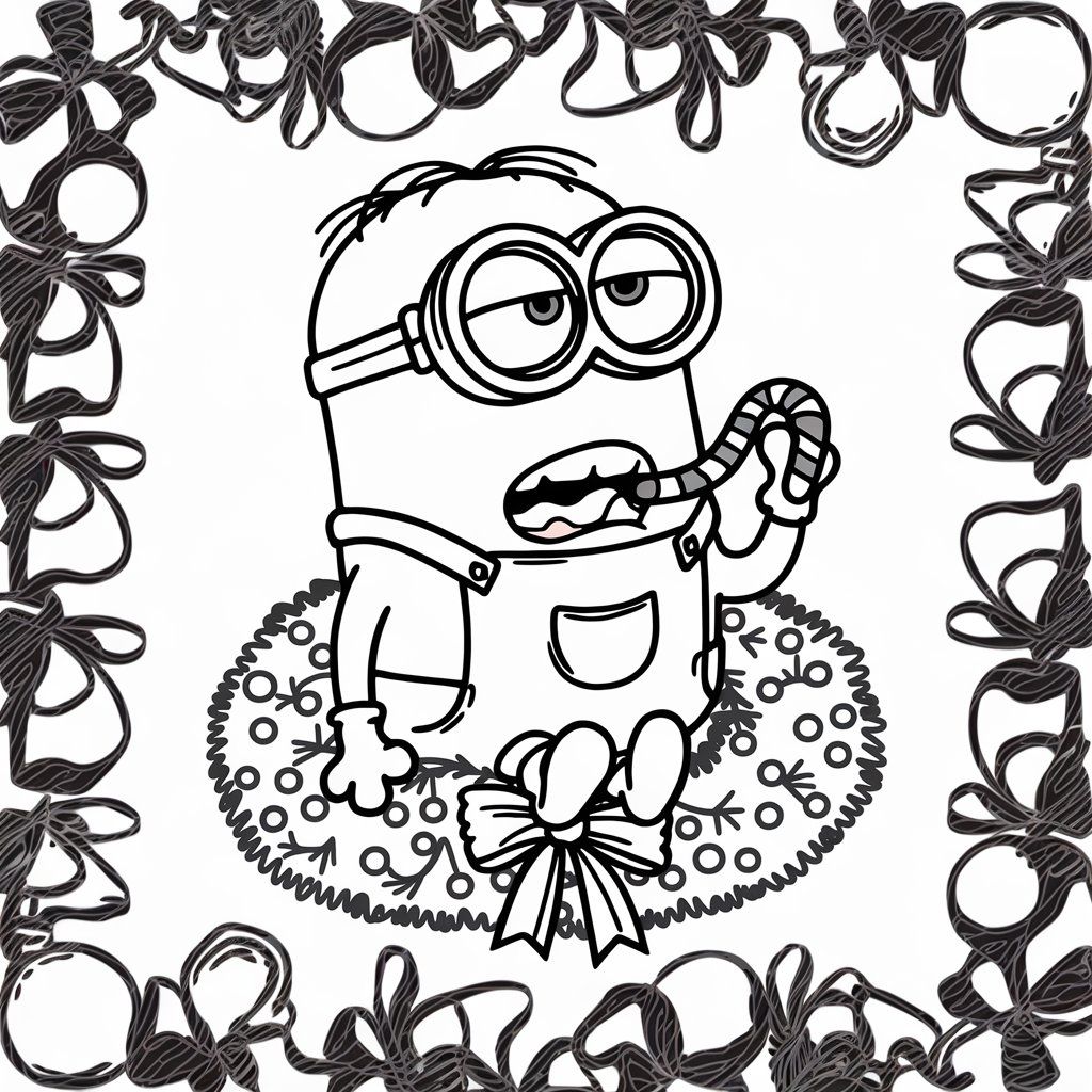 ausmalbilder minion