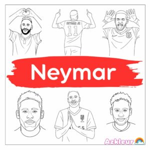 Neymar Ausmalbilder