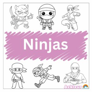 Ninja Ausmalbilder