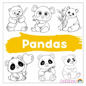 Panda Ausmalbilder