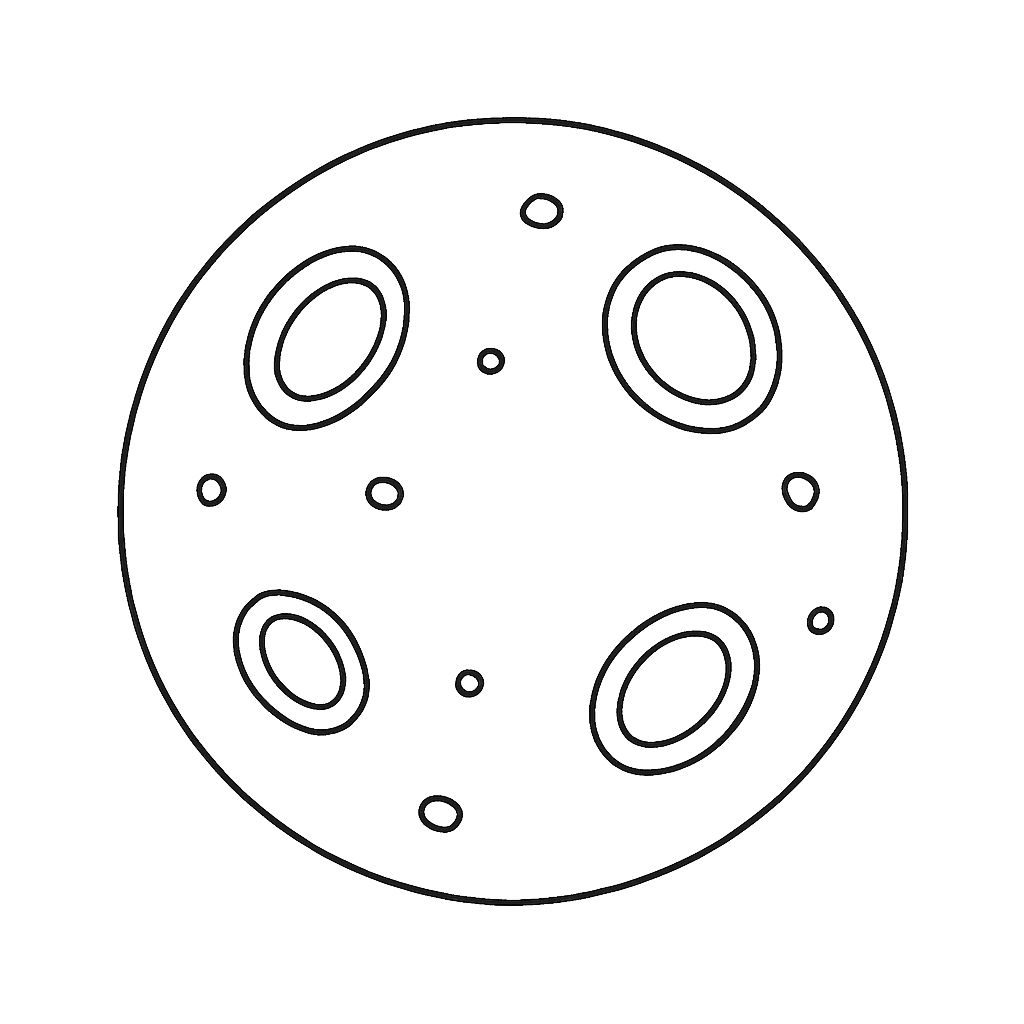 planeten ausmalbilder