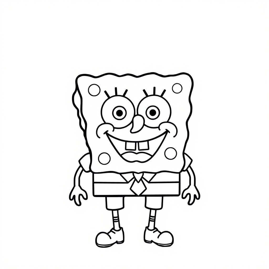 spongebob schwammkopf ausmalbilder